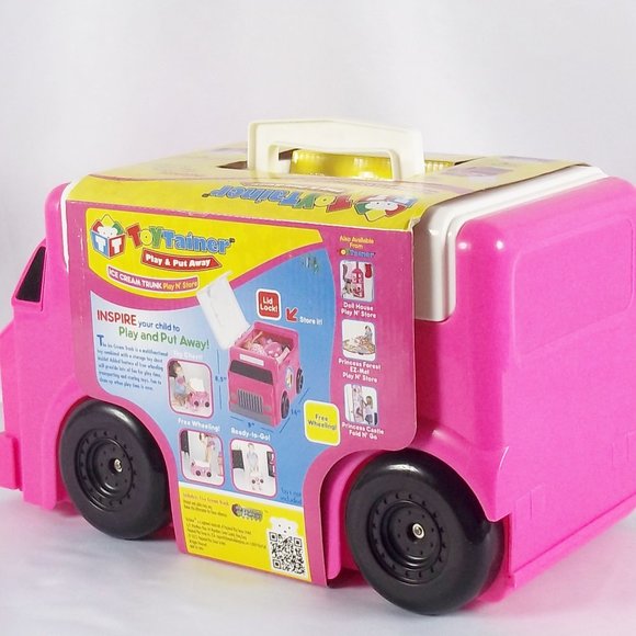 ToyTainer Ice Cream Truck Play N Store NEW - Picture 6 of 8